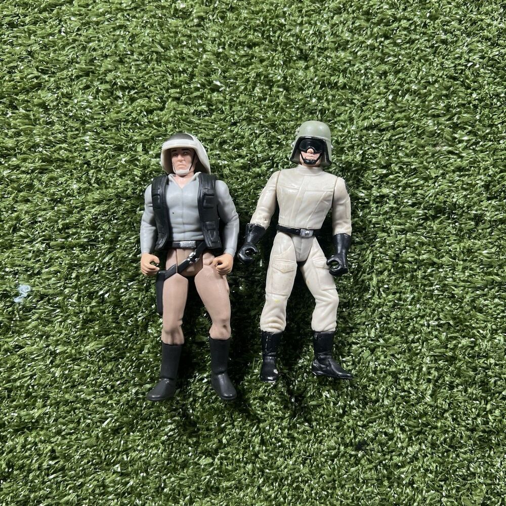 Lot Of 2 Star Wars 1997 AT-ST DRIVER POTF 3.75 inch Figure And Other